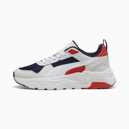 PUM Trinity 2 LT - White/Feather Gray/Red Fire
