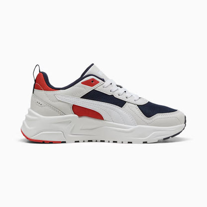 PUM Trinity 2 LT - White/Feather Gray/Red Fire